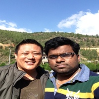 With my friend Sonam from Bhutan