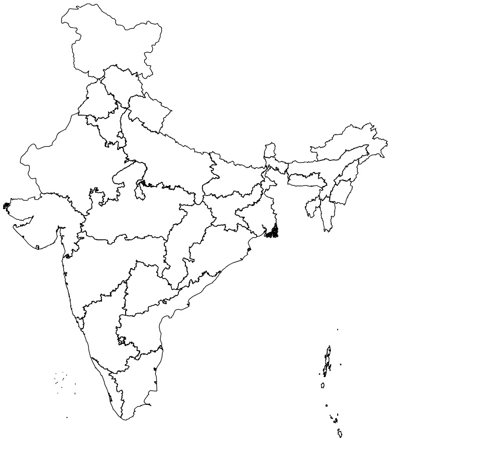 India SVG Map